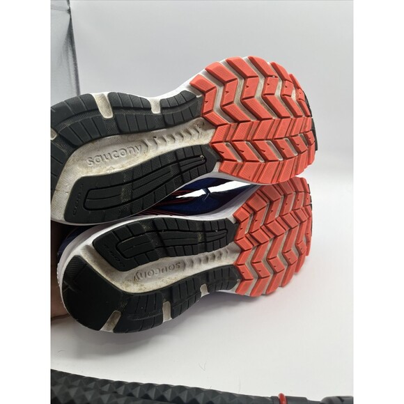 Saucony Cohesion 10 Blue Coral Running Shoes Womens Size 9.5 - Picture 5 of 5